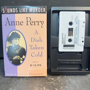 Anne Perry A Dish Taken Cold Unabridged Audiobook Cassette Sounds Like Murder